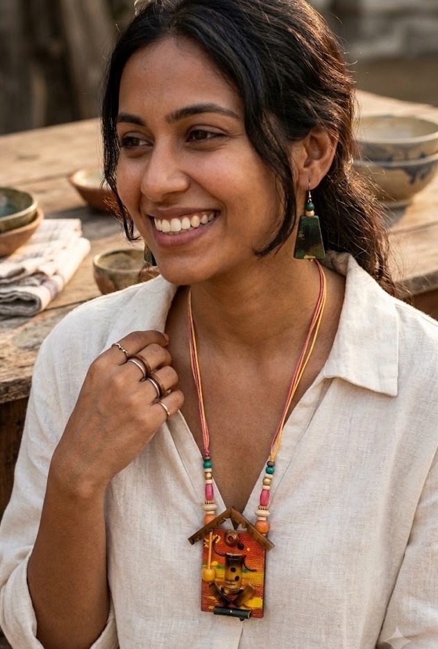 Bamboo Necklace: Baul - Image 8